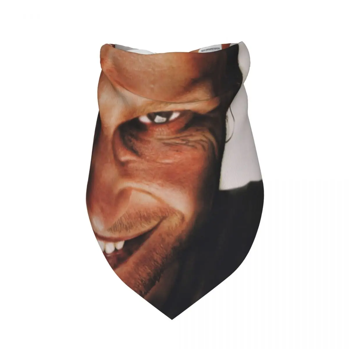 Aphex Twin Music Artist Producer Pet Scarf Polyester Cats Puppies Bandanas Creative Triangle Bib Pet Accessories
