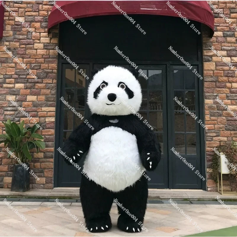 

1PCS Giant Panda Doll Clothing Lithium Battery Charger Fan Backpack Inflatable Accessories Inflatable Internet Celebrity Panda