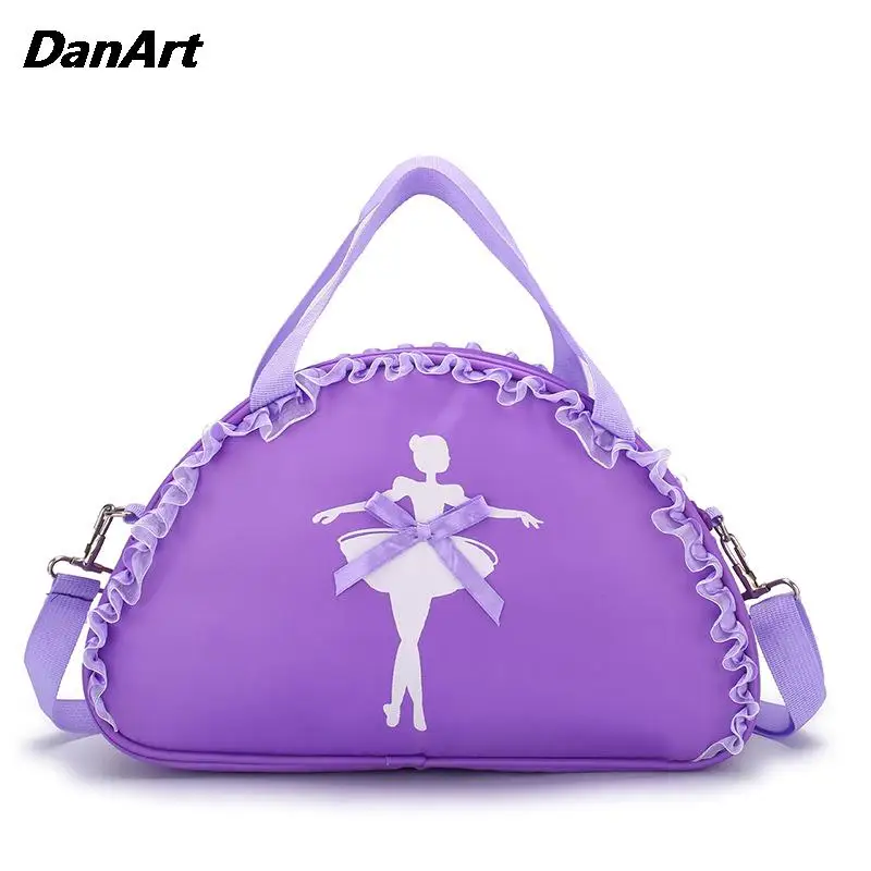 Girls Dance Bag One-shoulder Bags Children Ballet Shoes Dress Handbag Latin Yoga Jazz Tap Dance Storage Bag Backpack For Kids