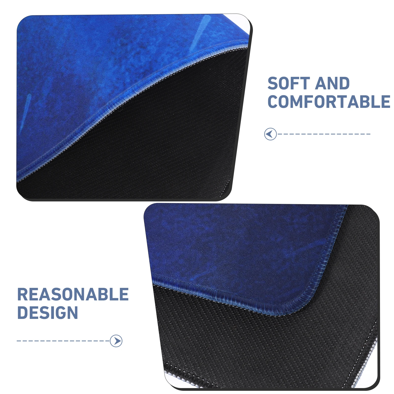 

1Pcs Rgb Lighted Mouse Pad 14 Color Shifting Effects Seamless Stitching Non-Slip Bottom Enlarged Gaming Mat for Desktop