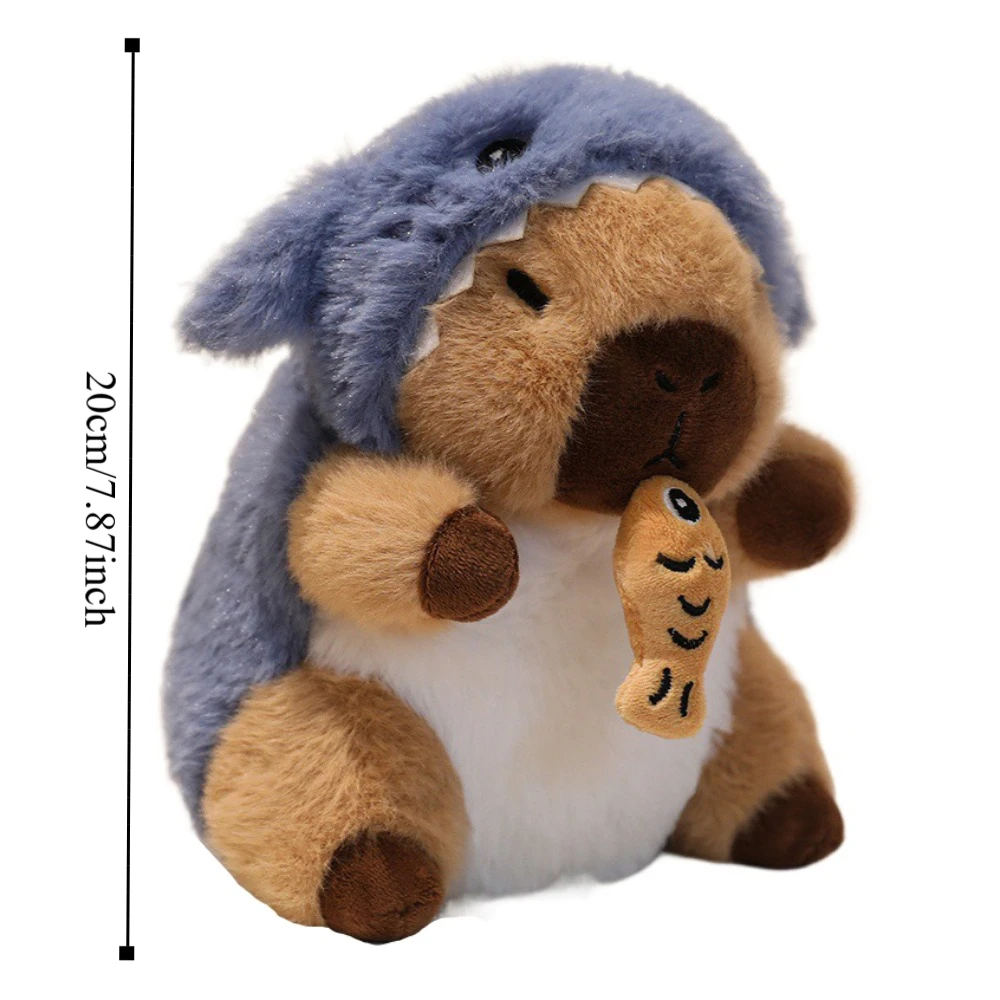 Kawaii Scarafaggio Capibara Peluche Morbido e Soffice Capibara Peluche Bambola Animale Carino Capibara Farcito Bambola Per Bambini Ragazza