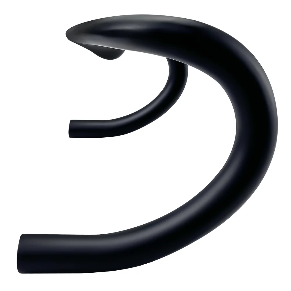 BALUGOE Vollständig intern verlegte Kabel für Fahrradlenker, Carbonfaser-Rennradlenker, hohe Steifigkeit, mattes Schwarz, 31,8 mm Durchmesser. – Detail 12