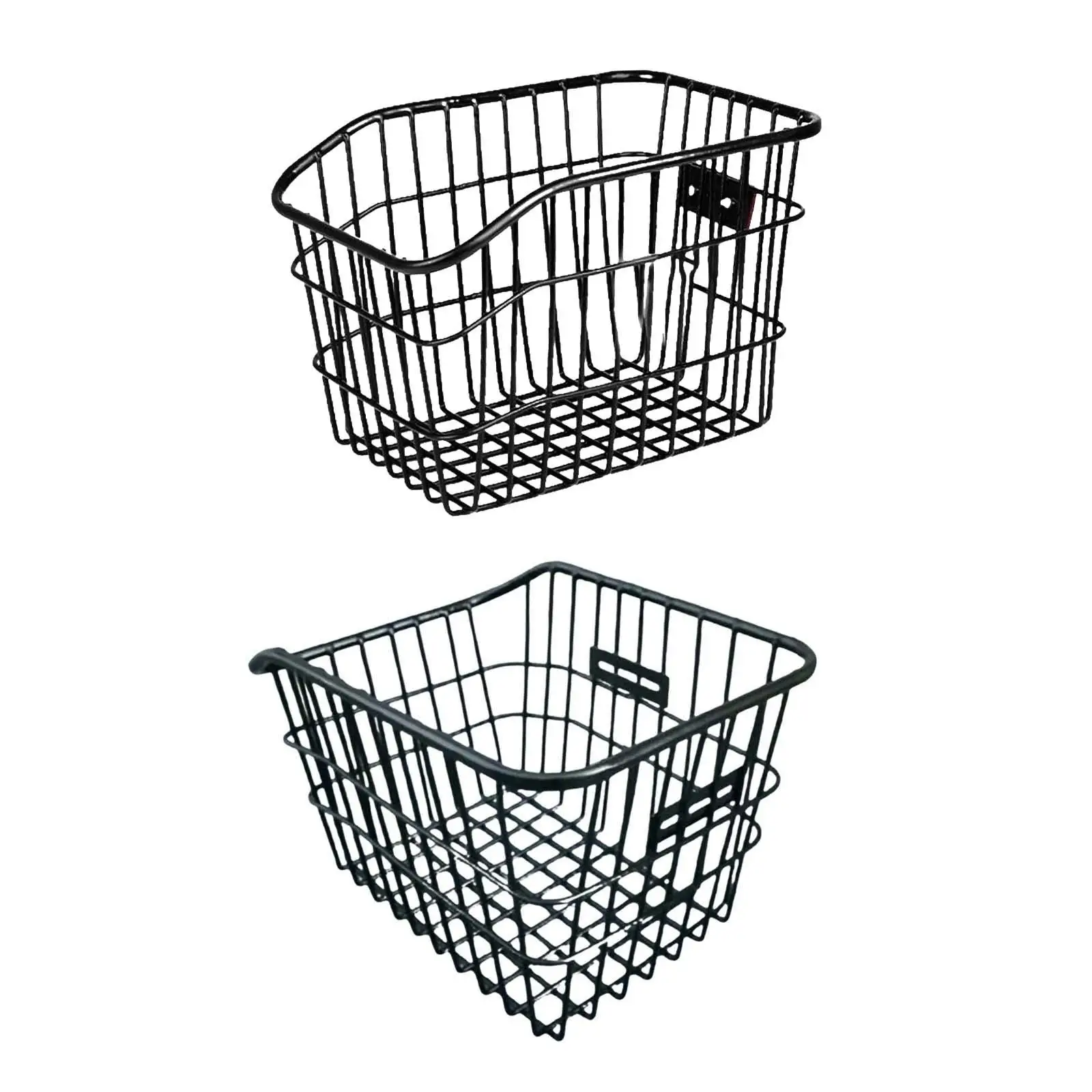 

Портативная задняя велосипедная корзина, водонепроницаемая прочная быстросъемная велосипедная корзина для складного велосипеда