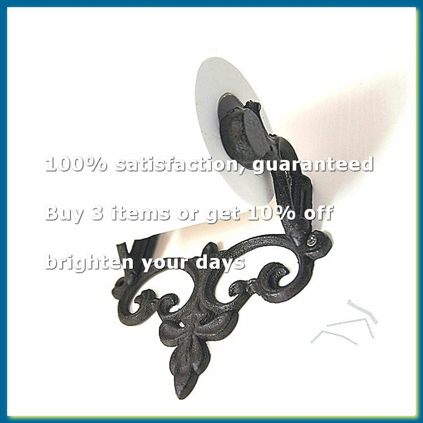 Toilet Paper Holder Retro Wrought American Style Wall Mounted Toilet Roll Holders for Home Black Bathroom Accessories
