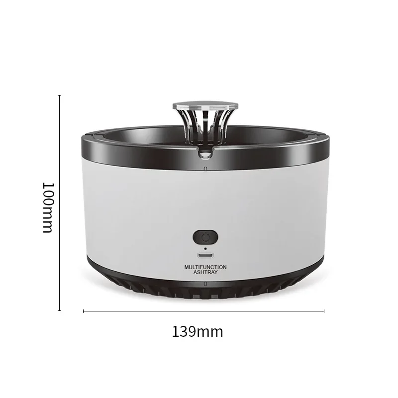 

Electronic Self-Priming Ashtray Air Purifier Household Personalized Aromatherapy Smoke Removal Gift