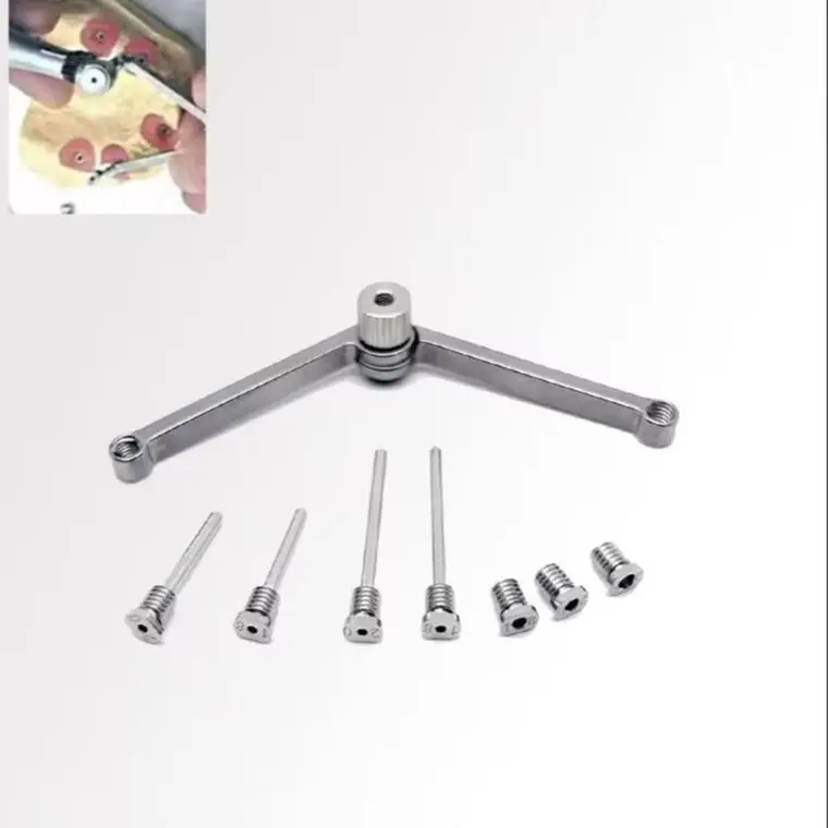 

Инструмент для имплантации зубных протезов: направляющий шаблон для параллельного имплантации, позиционер для дентальных имплантатов