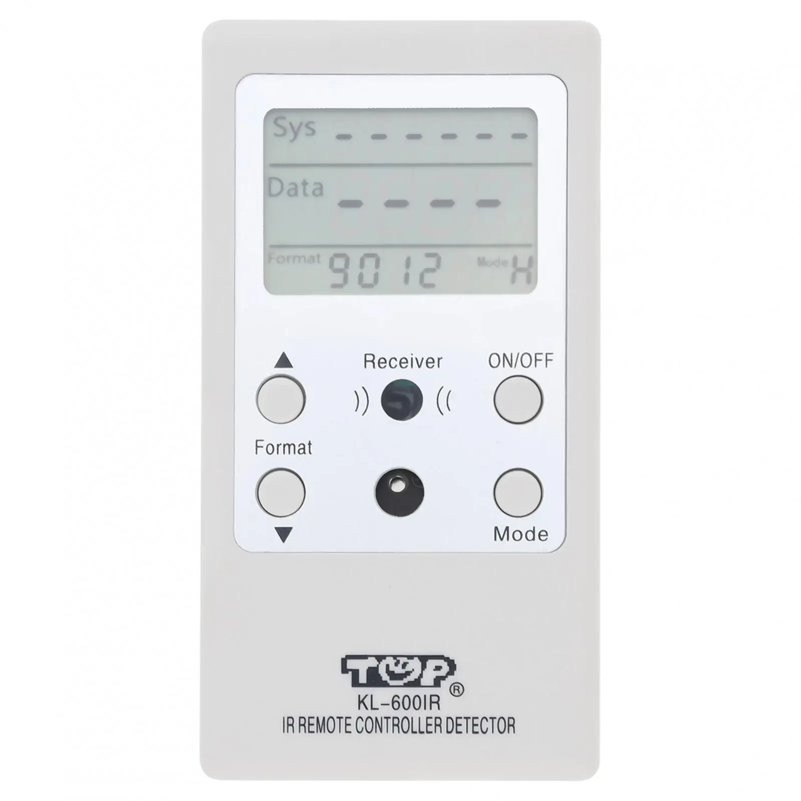 600IR Infrared LCD Display DC3V Remote Control Decoder with Display for Maintenance