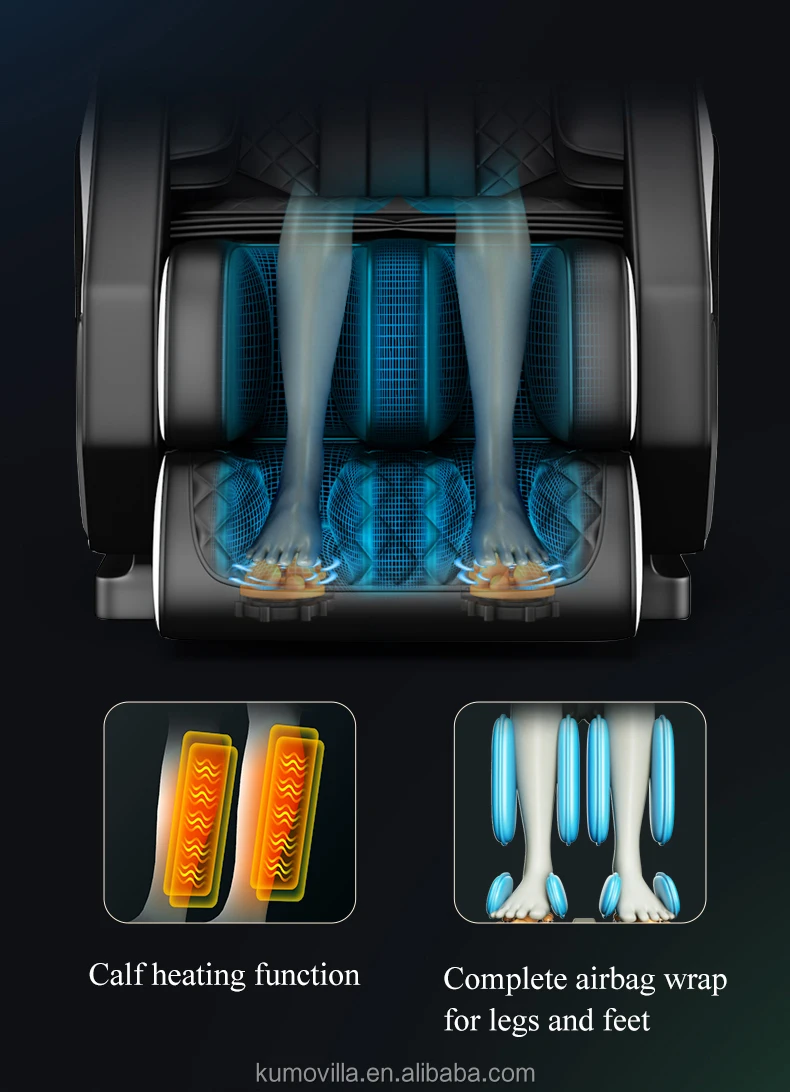 Body Care Real Relax Massage Chair 8D Ai Heating Massage Chairs Electric Massage Sofa view 5