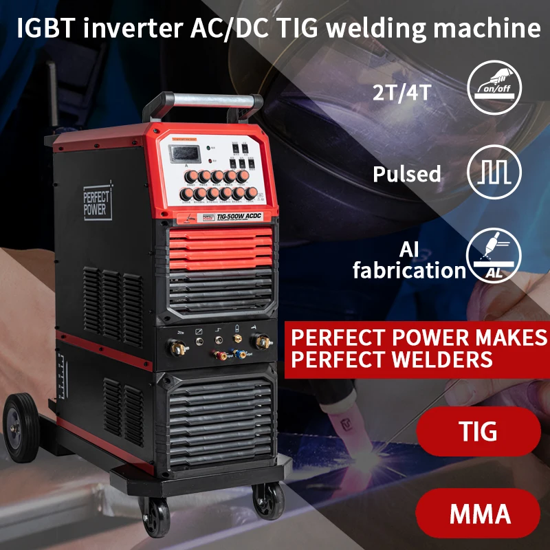 500A AC/DC TIG welding machine water cooling tig welders stick welders ac dc tig welding Equipment maquina de solda