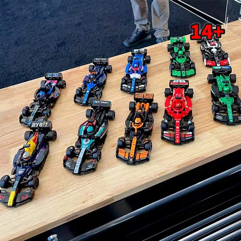 

Disney Supercar Speed Creative 77242 77251 Building Blocks Set Christmas Gift Home Decoration Model 10 Toys 2601 PCS