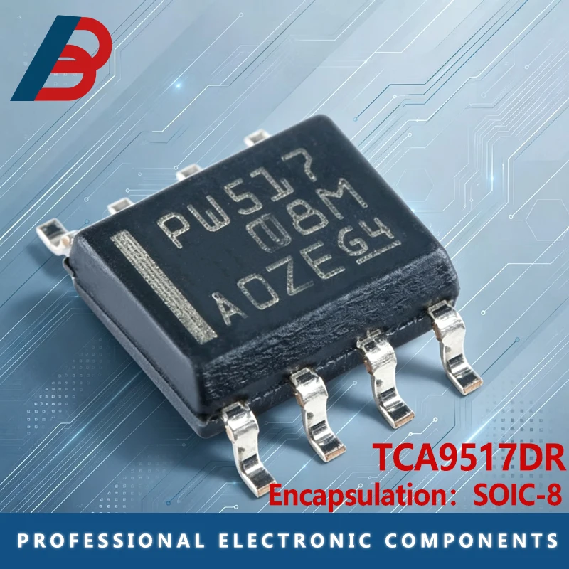 10pcs/LOT Surface mount TCA9517DR SOIC-8 level conversion I2C bus repeater chip IC