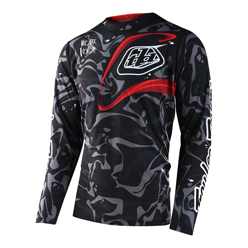 Motocross Downhill Jersey para homens, camisa BMX Enduro Mountain Bike, t-shirt MTB Mountain Bike, DH Motorcycle Jersey, 2022