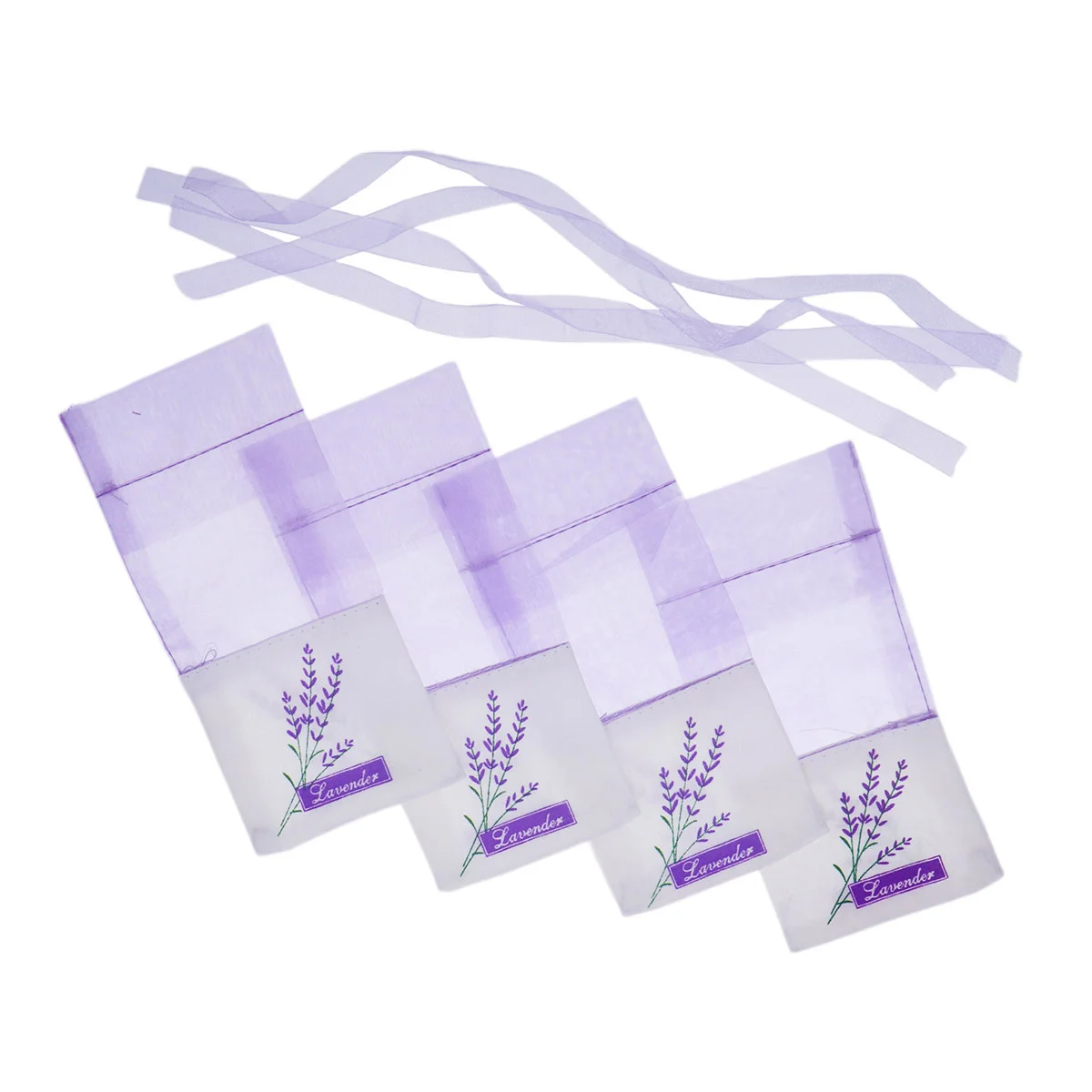 25 Pcs Drawstring Bag Small Gift Bags Candy Wedding Favor Lavender Vanity Drawers