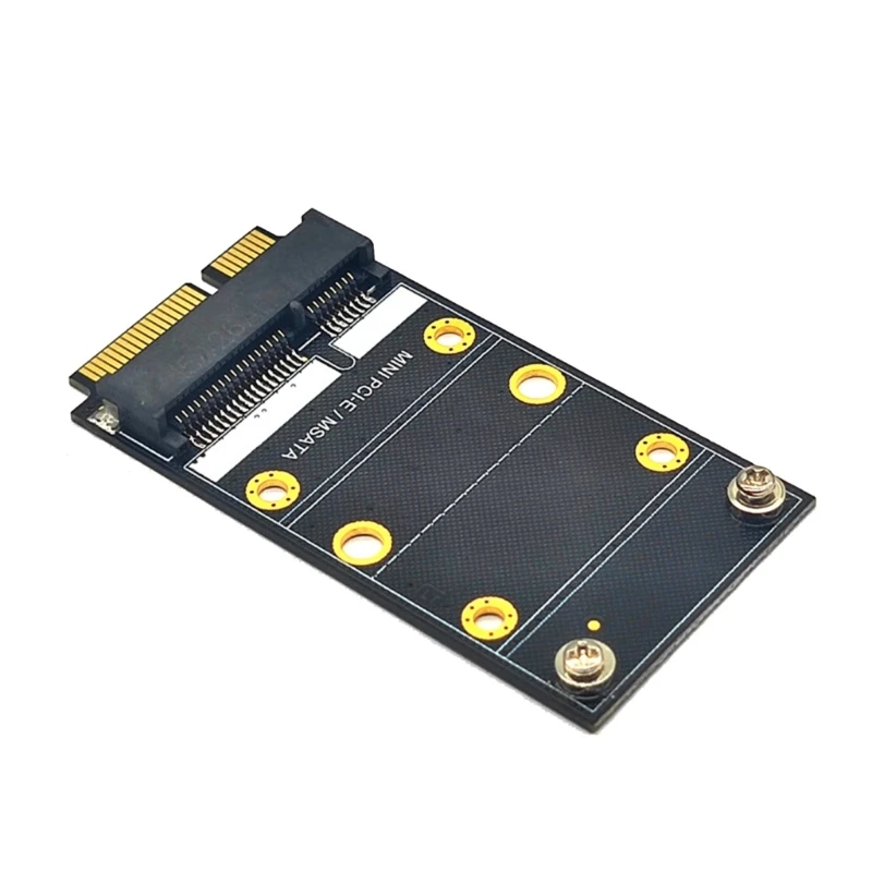 Msata ssd para m.2 ngff ssd placa adaptadora mini pci-e pci-express conversor cartão para ngff ssd