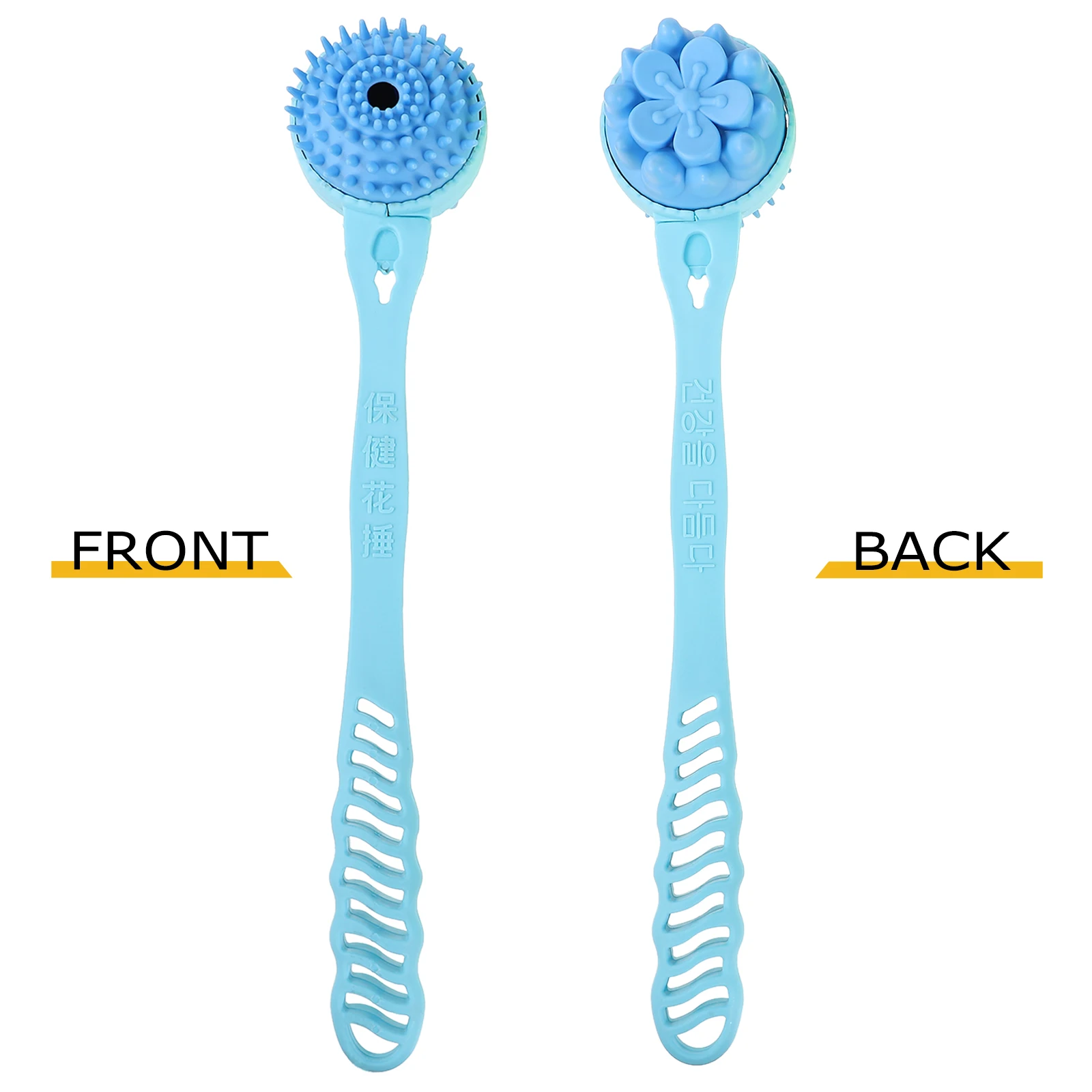 

2Pcs Massage Hammer Double Head Back Massager Body Scratch Tool Knock Scratcher Deep Tissue Pressure Points Pain Relief Tough H
