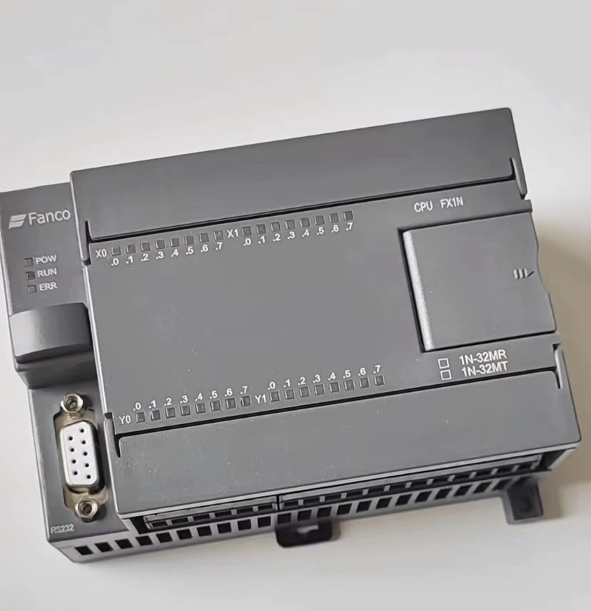 Programmable Logic Controllers Industrial Automation PLC Control Board HMI PLC FX1N 32MR 16 Point Input 16 Point Output DC24V