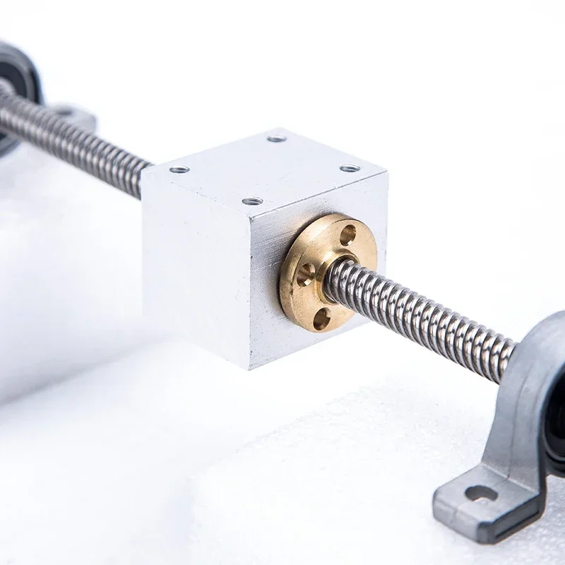 T12 الرصاص المسمار 12 مللي متر عقارب الرصاص دليل السكك الحديدية المسمار 250 300 400 500 مللي متر + قوس عمودي لتقوم بها بنفسك شريحة بسيطة