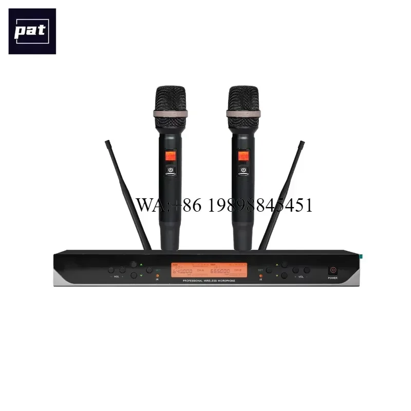 WMWMNU PAT Hotsale Wireless Microphone for Karaoke High Quality Professional UHF Handheld with AA Battery XLR Connector