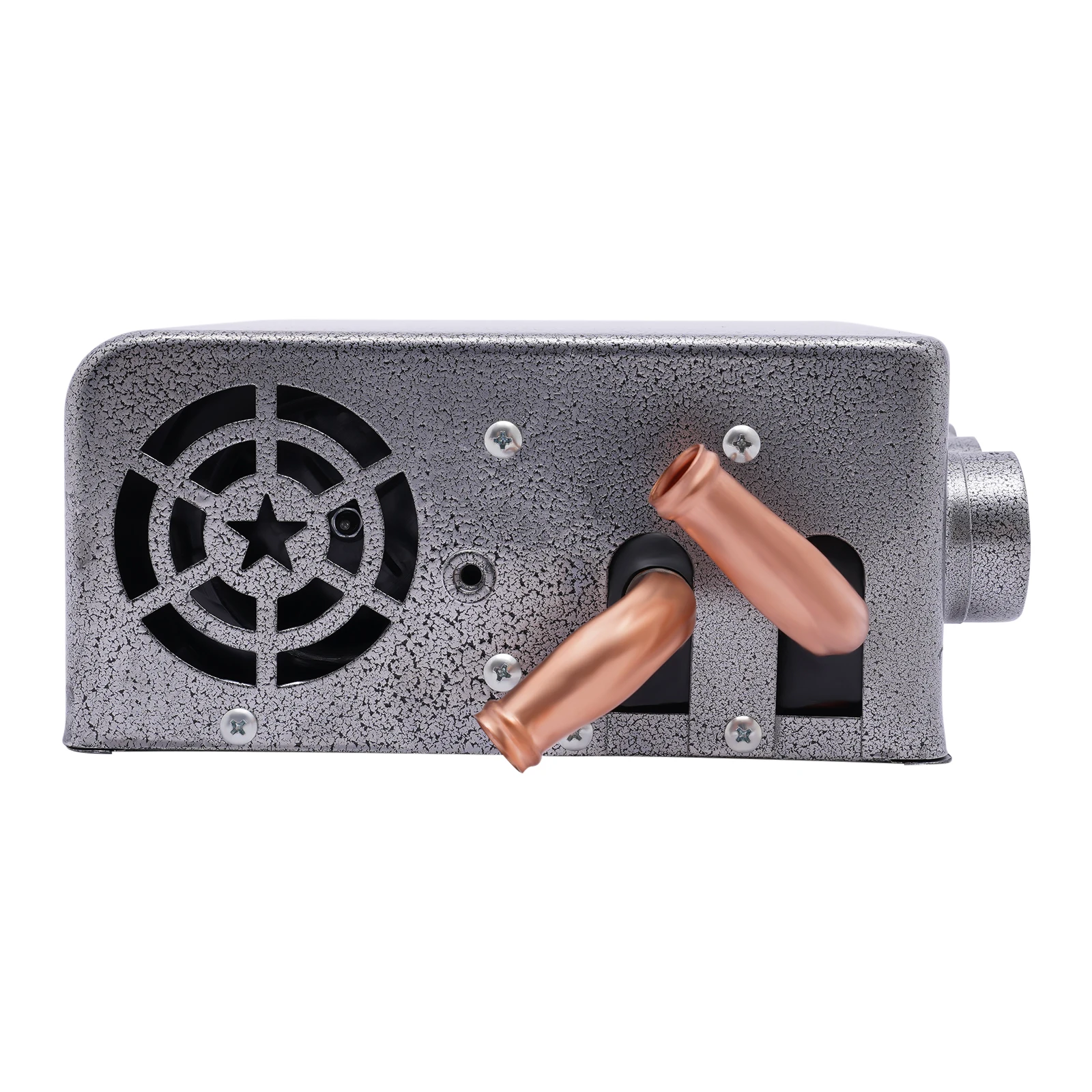 مزيل صقيع سخان عالمي تحت داش مع مفتاح سرعة شاحنة سيارة 4 منافذ 12 فولت رمادي، سخان سيارة تلقائي، نحاس، حديد