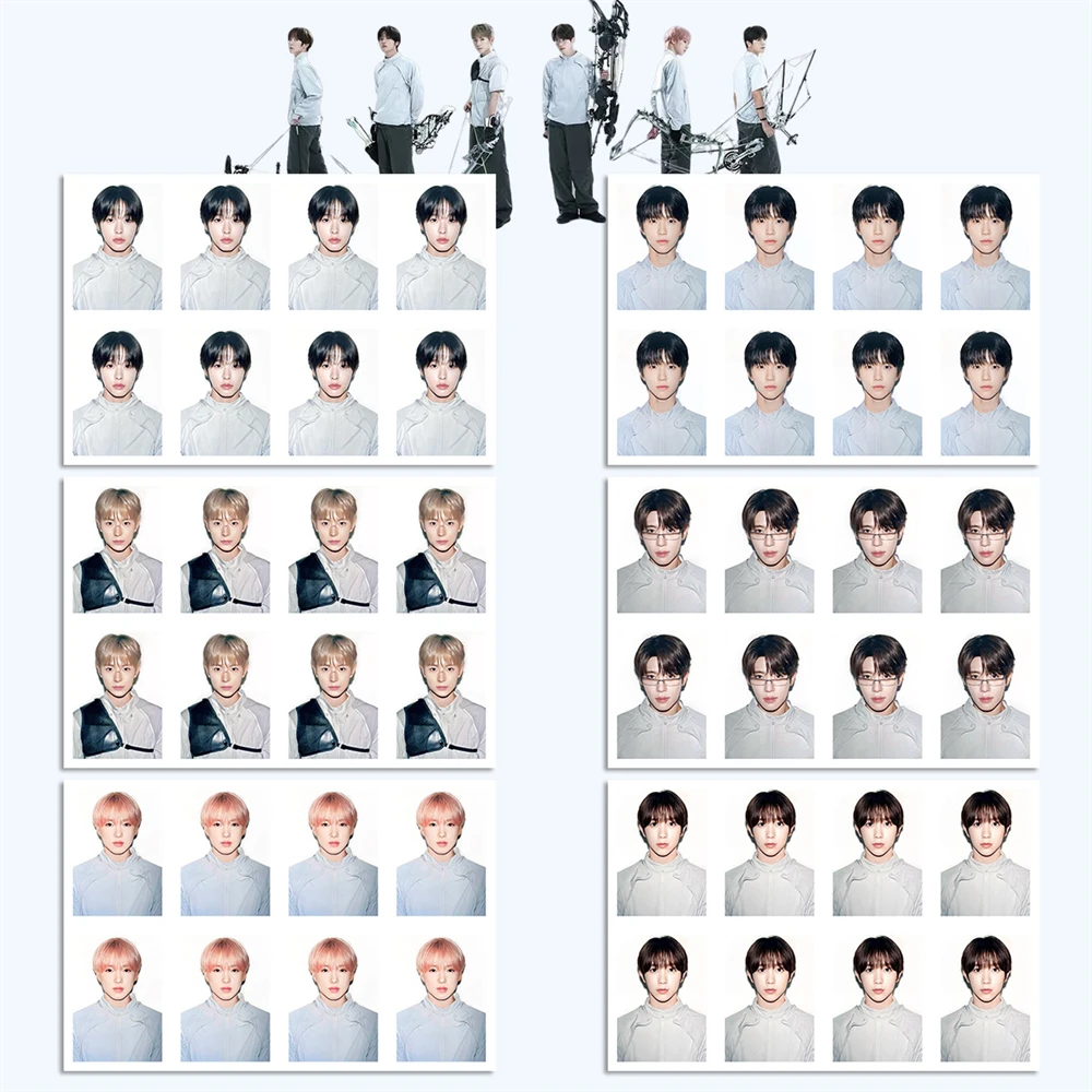 

KPOP NT WISH Новый альбом ID Photo Member Selfie Photos SION RIKU YUSHI JAEHEE RYO SAKUYA One Inch Photocard Fans Collect Gift