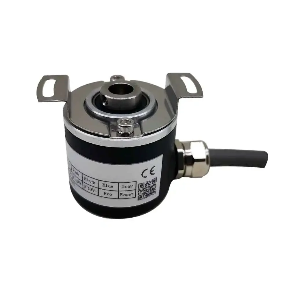 CALT 8mm Hollow Shaft Absolute Rotary Encoder 4096 Micro Size 38mm Modbus RTU Output EAS38