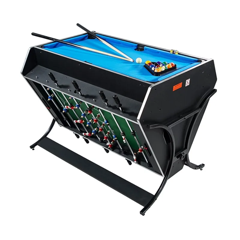 3 In 1 Multi Game With Air Hockey Baby Foot Billiard Pool Table