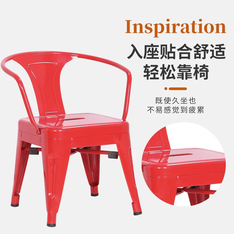 Children's Chair with Pointed Corner Backrest, Home Living Room Shoe Changing Stool, Simple Cream Style Children's Stool стул