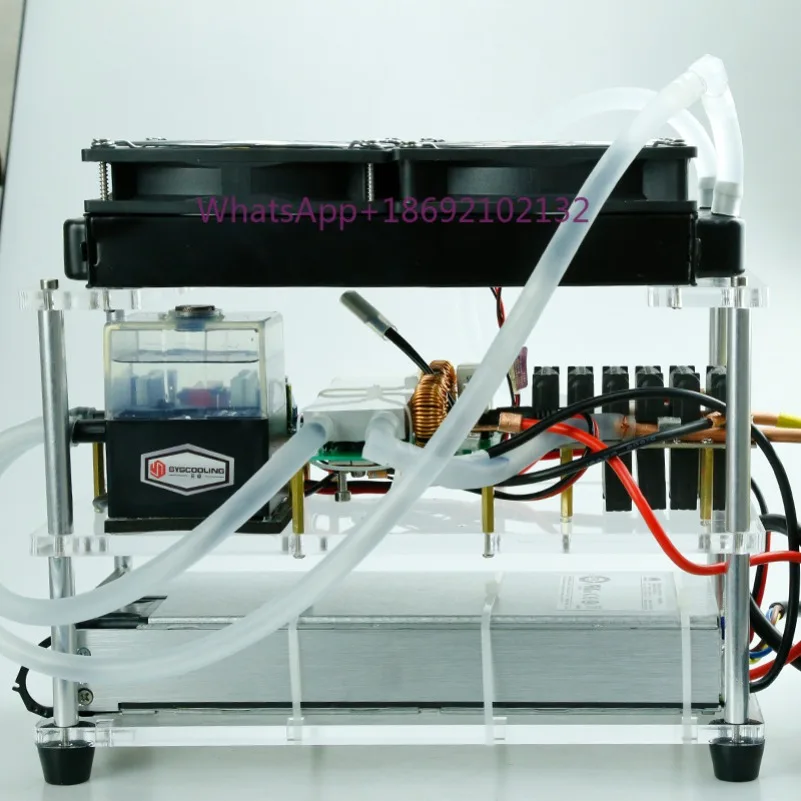 Experimental Device for Demonstration Model of Water-cooled Inductive Heating