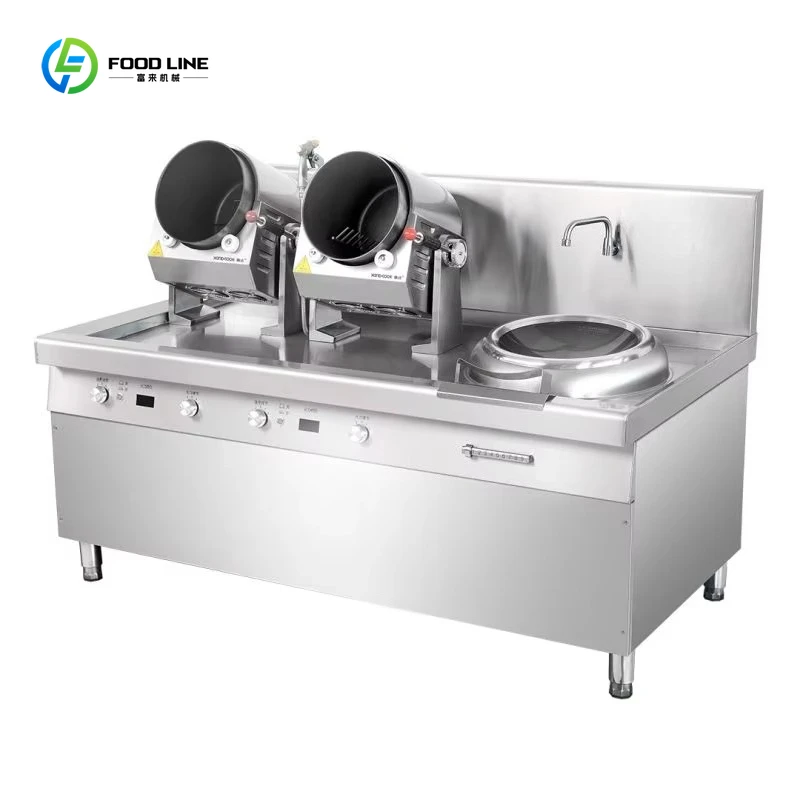 High Quality Commercial Kitchen Equipment New Design Automatic Cooking Machine Assisting Chefs in Easier Cooking customized