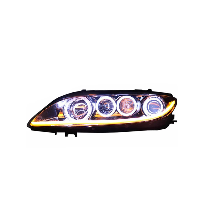 

Customized Full LED Headlights For Mazda 6 Bi-xenon Projector Lens Front Lamps With DRL