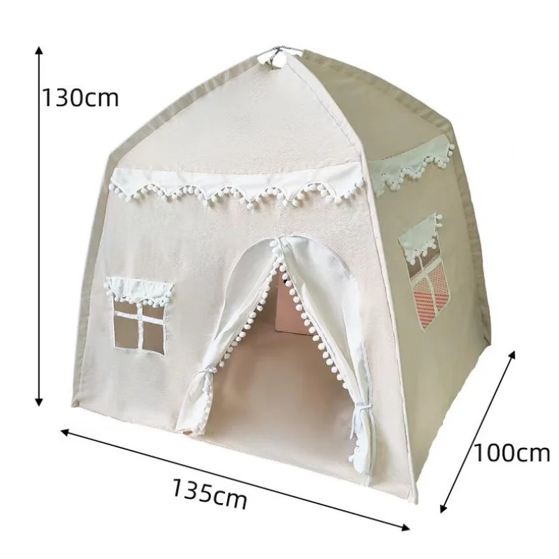Giocattoli per bambini Altezza tenda 51 pollici Tenda da gioco per bambini Ragazzo Ragazza Castello Interno Esterno Casa per bambini Gioca a palla Piscina Casetta da gioco Cubby