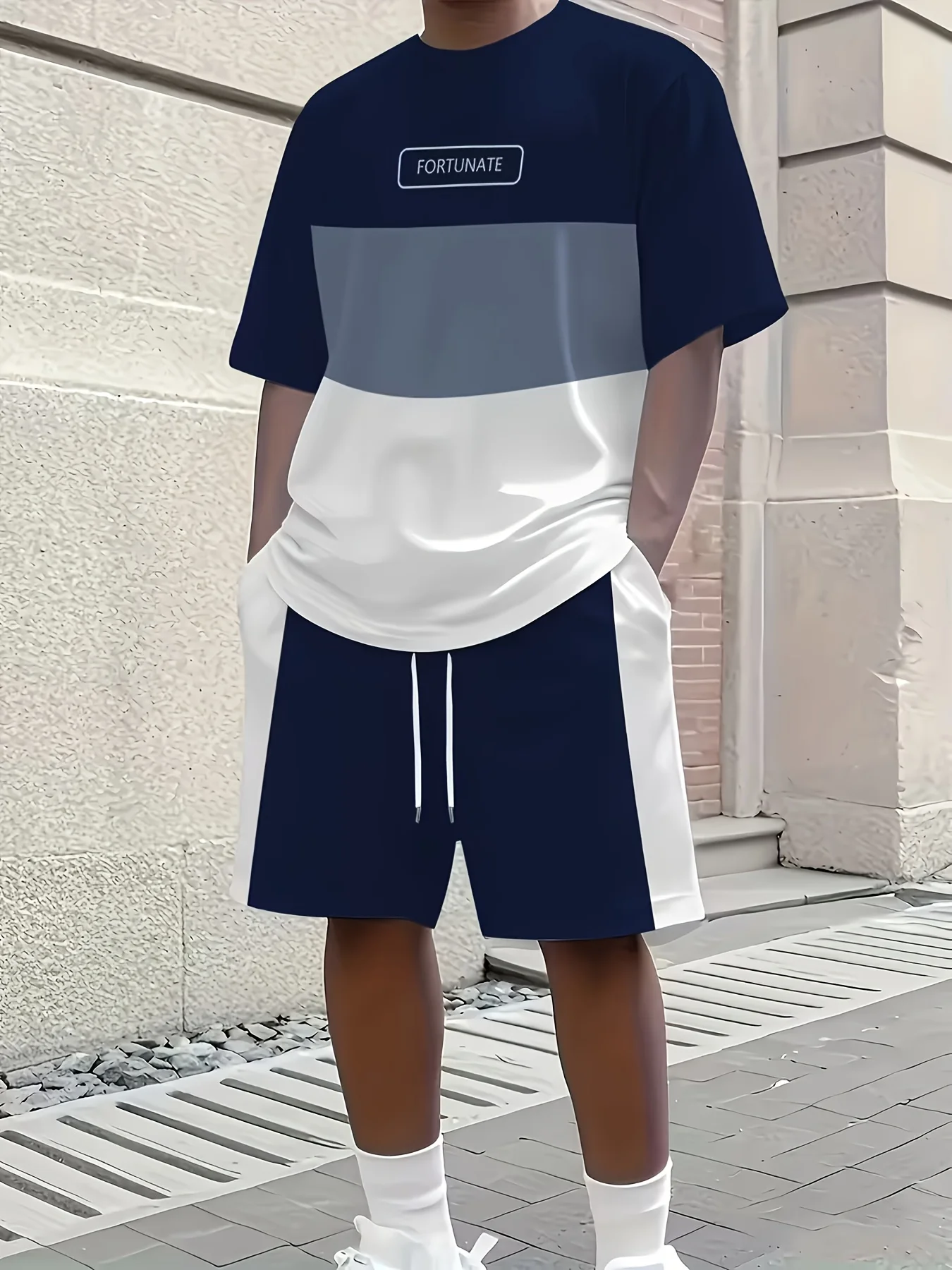 

2026 Summer Men's Suit with 3D Printed Pattern Breathable Lightweight Comfortable Simple and Fresh Casual Men's Clothing