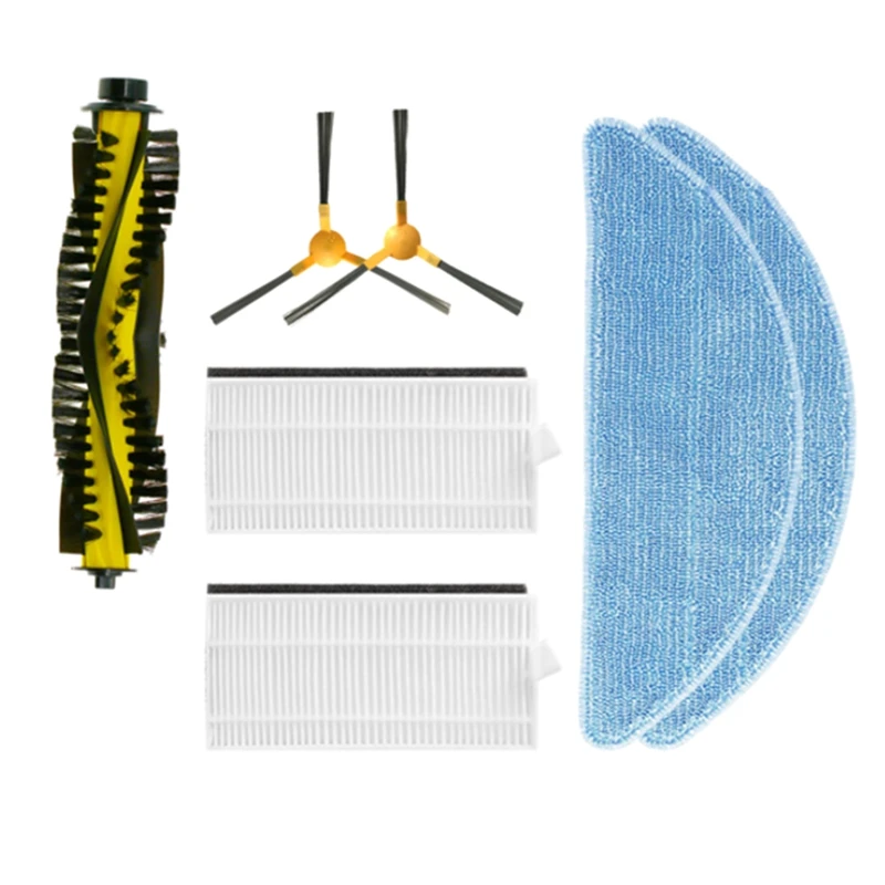 

For Ikhos Create Netbot S15 Neatsvor X500 X600 Tesvor X500 Pro Robot Vacuum Cleaner Main Side Brush Mop Cloth Parts Accessories