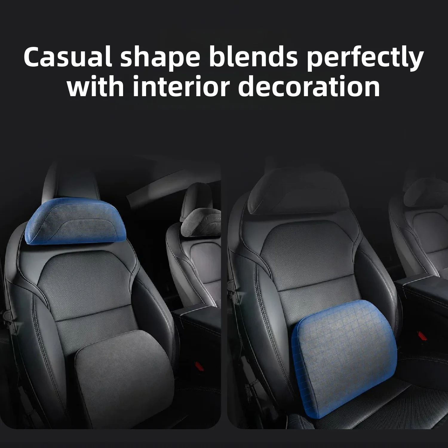 

Suitable for Tesla Model 3/Y waist support comfortable seat waist support neck pillow interior