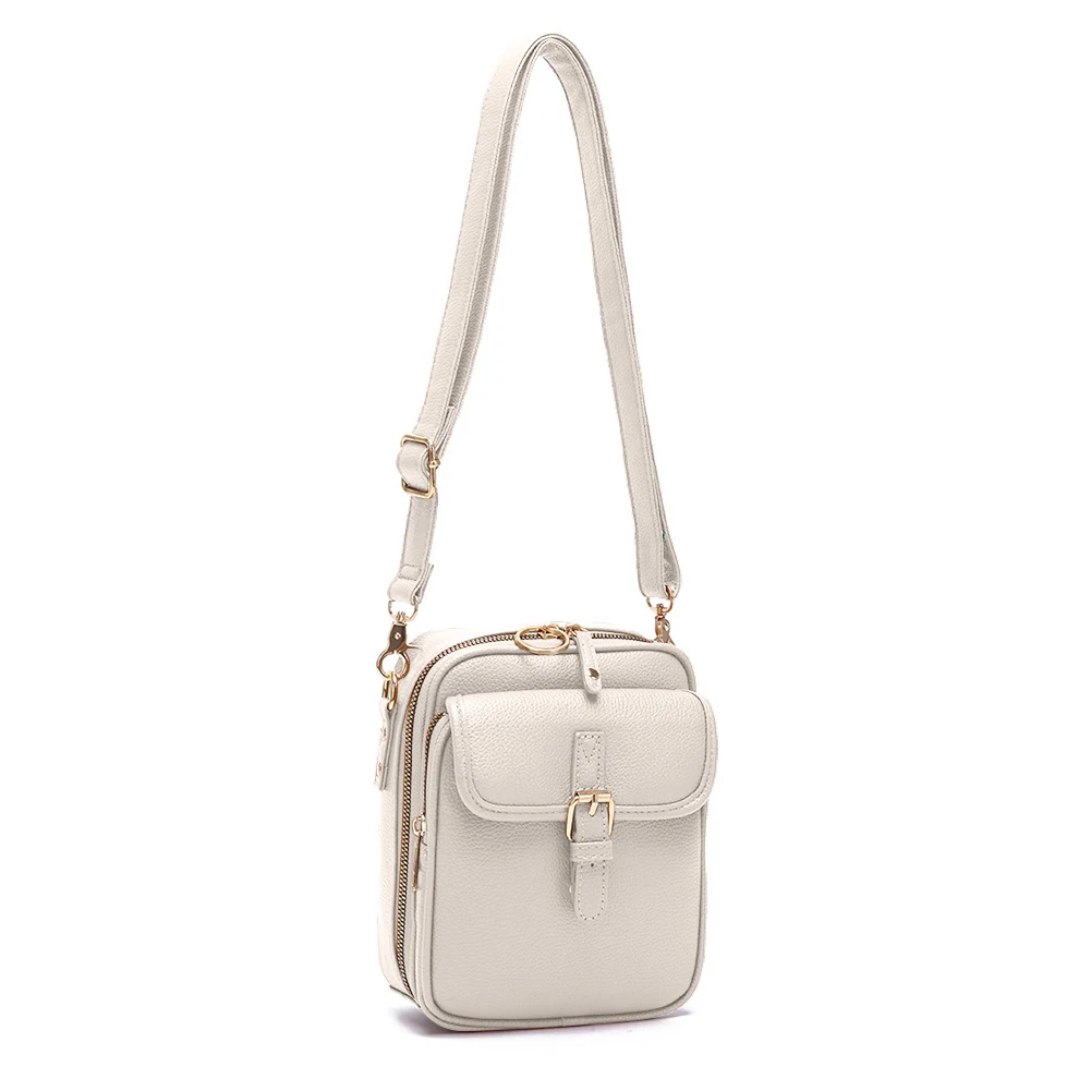 Tas Bahu Tas Messenger Anti Maling Vintage untuk Wanita Pria