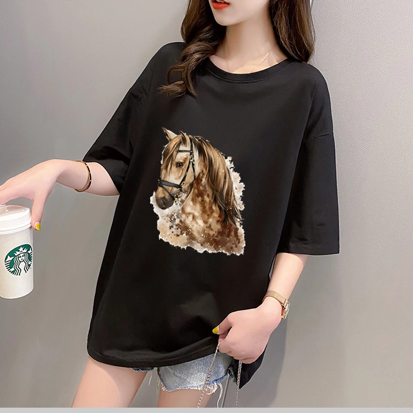 

Fashion Customized Pregnant T Shirt Girl Maternity Short Sleeve Pregnancy Shirt Mom Clothes Horse Printed Women Add Your Design