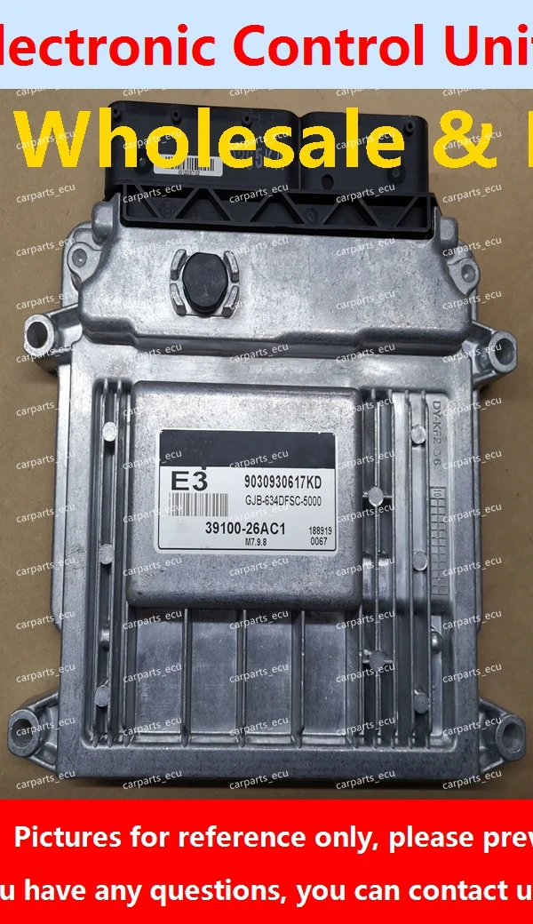 

0430 39110-02TD0/0309 39110-02PM0 для Hyundai Elantra KIA, компьютерная плата двигателя автомобиля/ECU/M7.9.8 E3 39100-26AC1/3018 39110-02CA0