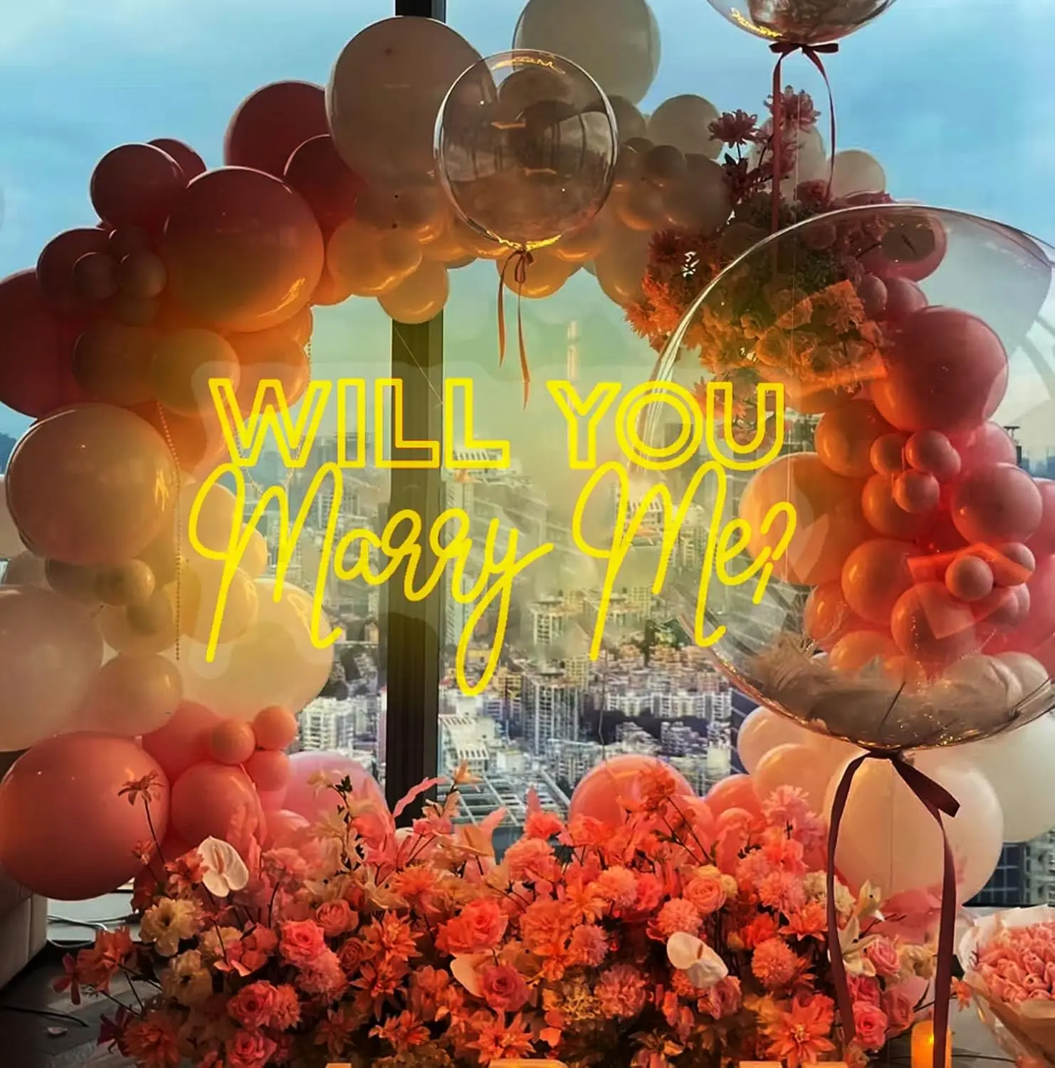 

Custom Will You Marry Me Neon Sign Bedroom Bar Wedding Engagement Party Home Wall Decoration Personalized Gift For Her