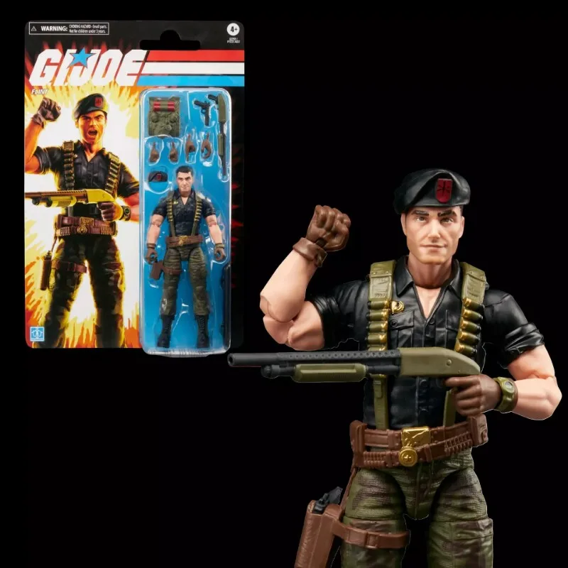 

Hasbro Gi Joe Classified Series Retro Cardback Flint 6 Inch Model Doll Action Figure Figure Gift