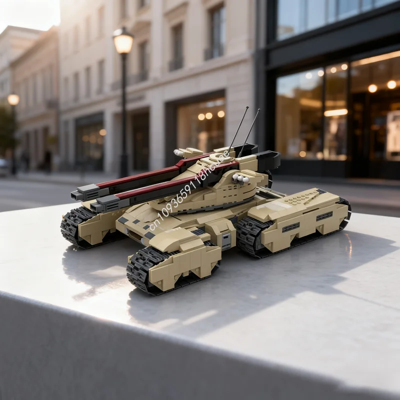 1307 قطعة MOC GDI Mammoth MK 3 مخلوق نموذج اللبنات هدايا عيد الميلاد العمارة تجميع لتقوم بها بنفسك ألعاب إبداعية الطوب الاطفال #1