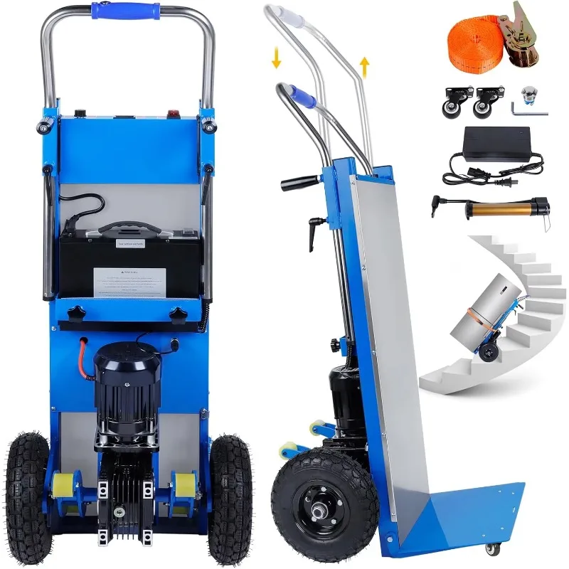 

Customized OEM 120Kg Electric Battery Stair Climber Trolley for Hand Carts & Trolleys with Dolly Climbing Platform Structure