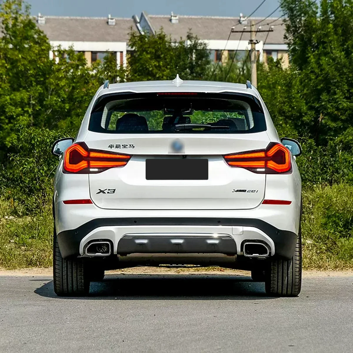 المصابيح الخلفية للسيارة BMW X3 أضواء خلفية 2010-2021 G01 G08 كامل LED لمبة خلفية ترقية 2022 نمط #4