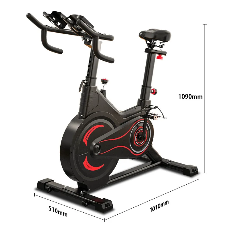 Home Fitness Indoor Exercise Bike Silent Rehab Training Sports Equipment With Magnetically Controlled Steel Material