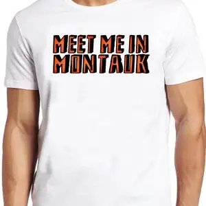 

Meet Me in Montauk T Shirt B1584 Eternal Sunshine Of The Spotless Mind Retro Cool Top Tee