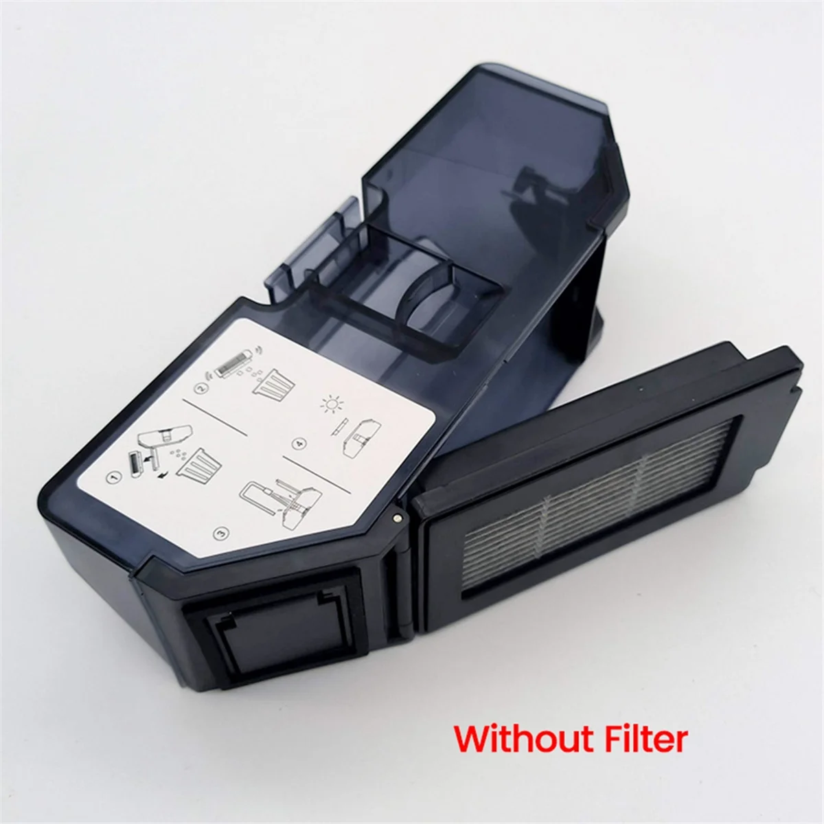 صندوق غبار لملحقات المكنسة الكهربائية الروبوتية Ecovacs Deebot T50 PRO قطع غيار صندوق غبار القمامة