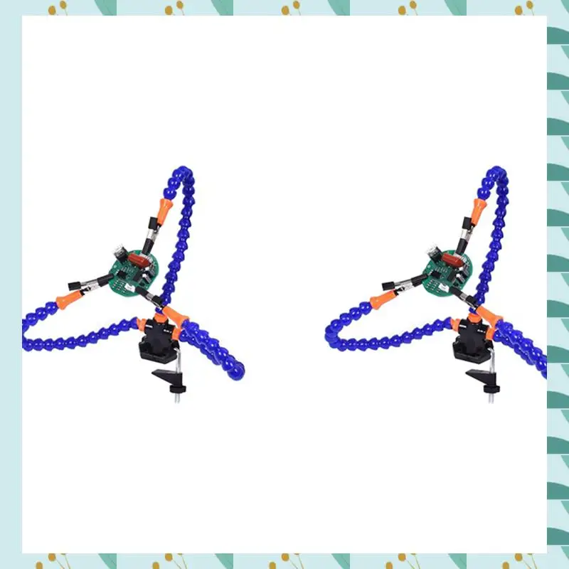 

A71P 2X настольные тиски, рабочие настольные тиски, сварочный стол с 3 гибкими рычагами, подставка для паяльника, ремонт пайки печатных плат