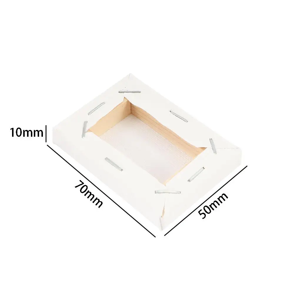 Mini Small White For Primed Oil Acrylic Paint Stretched Artist Canvas Frame Painting Supplies Oil Paint Board