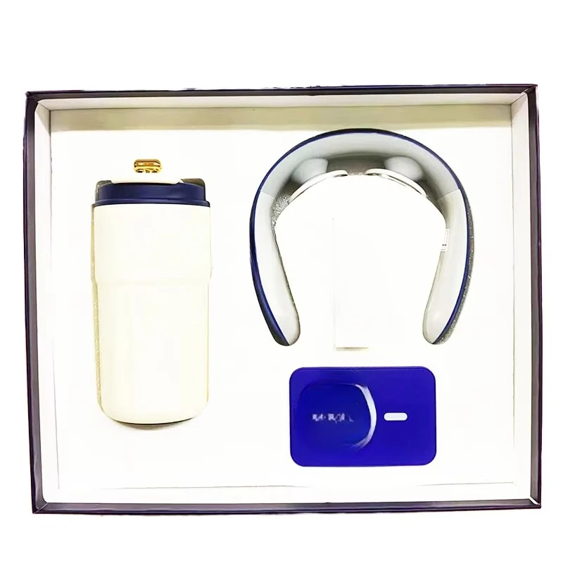 

Business gift set includes notebook, pen, thermos cup, insurance education.