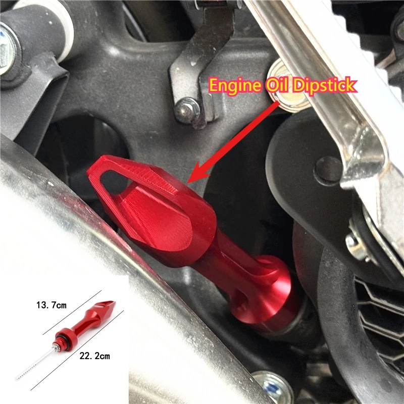 For PCX160 PCX150 GX150 Oil Dipstick with Seal Ring Motorcycle Accessories