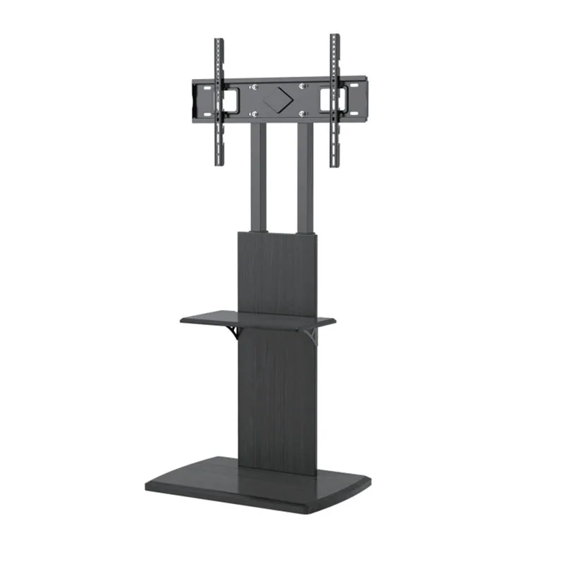 

ZJW STLF Advanced Spcc Material Black Mobile Tv Cart No Drill Tv Wall Mount Lcd Tv Based Bracket for 32-65 Inch Plasma Led